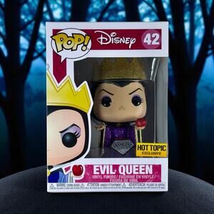 Funko Pop Unopened Evil Queen 42 Disney Snow White Diamond Hot Topic Exclusive